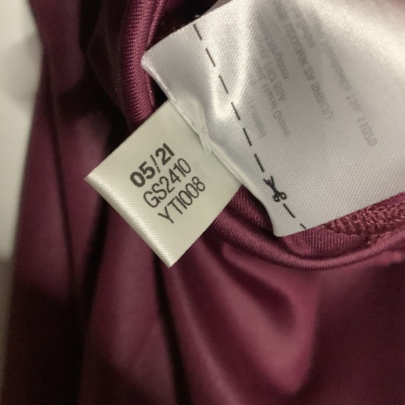 WOMENS PLUS SIZE ADIDAS X ZOE SALDANA AEROREADY SHINE TIGHTS, VICTORY CHRIMSON - Picture 5 of 8